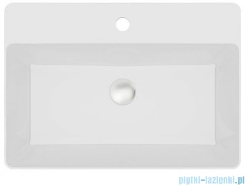 Massi Kerma umywalka wpuszczana w blat 49x42 cm biały mat MSUK-K490