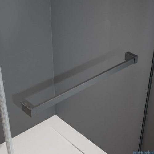 Radaway Idea Kdj Brushed GunMetal kabina 160x70cm lewa szczotkowany grafit 387046-92-01L/387048-92-01R