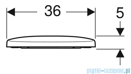 Geberit Selnova deska WC Duroplast 500331011