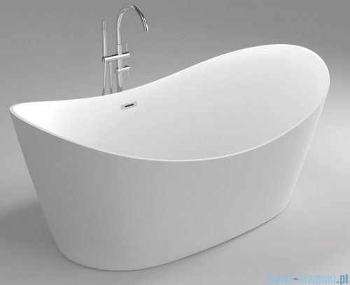 Bravat wanna wolnostojąca 180x80 biała BT101-18