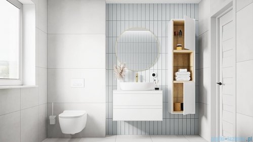 Excellent Virro lustro wiszące okrągłe 80 cm złoto szczotkowane DOEX.VI080.GB