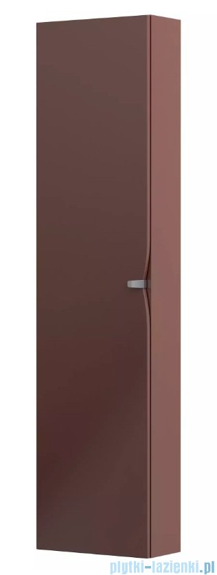 Oristo Siena szafka boczna wysoka 40x160x17cm Ceglany mat OR45-SB1D-40-19