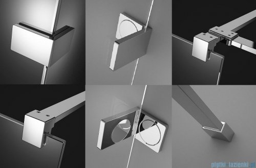 Radaway Euphoria Walk-in III kabina 120x100cm szkło przejrzyste 383134-01-01/383122-01-01/383160-01-01