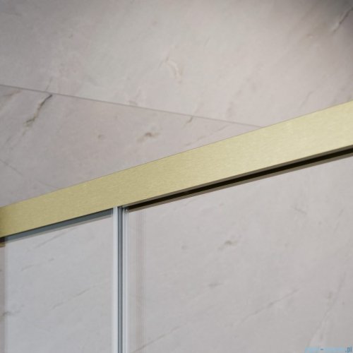 Radaway Idea 8 QL Kdj Brushed Gold kabina 120x90cm lewa szczotkowane złoto 10550617-99-01L/10350553-01-01/10360090-01-01R