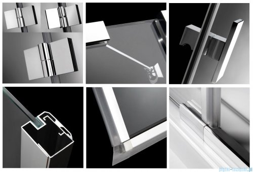 Radaway Essenza KDD kabina 90x90 szkło intimato 32852-01-12N
