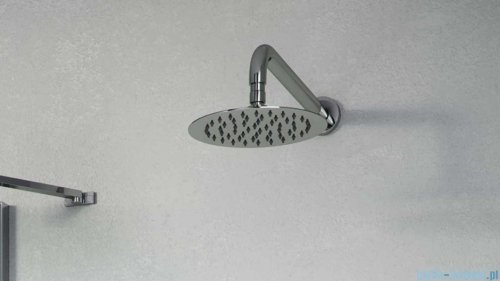 Excellent ramię prysznicowe ścienne  40 cm czarny mat AREX.3140BL