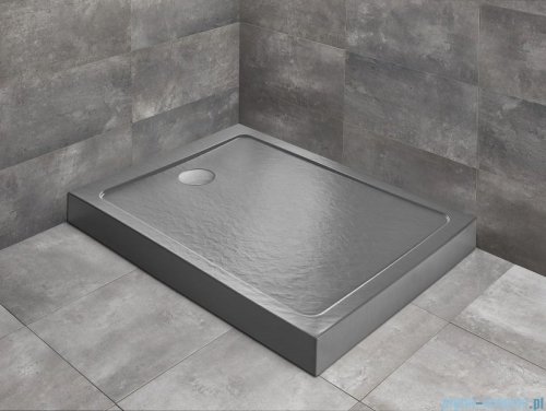 Radaway Doros F Compact Stone brodzik 120x90 antracyt SDRFP1290-05-64S