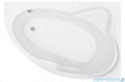 Poolspa Wanna asymetryczna EUROPA 170x115 prawa + hydromasaż Smart 1 PHAD110ST1C0000