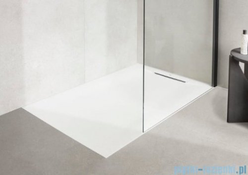 Roca Pyros 90x90cm brodzik kwadratowy konglomeratowy biały AP90138438401100