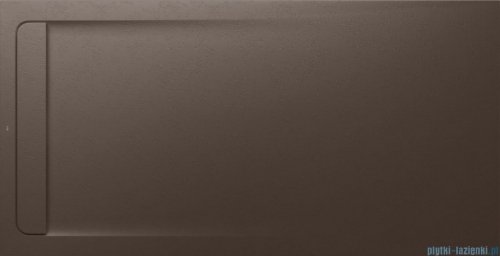 Roca Aquos 100x80cm brodzik prostokątny kompozytowy cafe AP6013E832001660