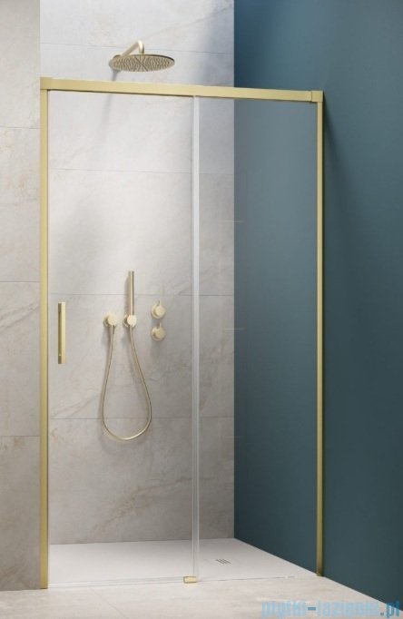 Radaway Idea 6 DWJ Brushed Light Gold drzwi wnękowe 105cm prawe szczotkowane jasne złoto 387021-98-01R