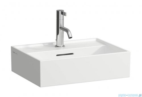 Laufen Kartell umywalka ścienna z powłoką LCC (LAUFEN Clean Coat) 45x34cm biały  H8153304001041