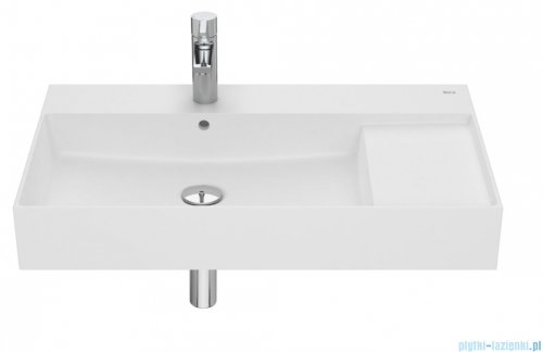 Roca FINECERAMIC umywalka ścienna 80x49 biały mat A32752B620
