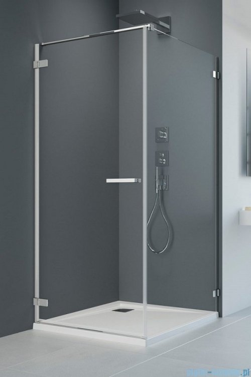 Radaway Arta Kdj I kabina 90x75cm lewa szkło przejrzyste 1386082-03-01L+386018-03-01
