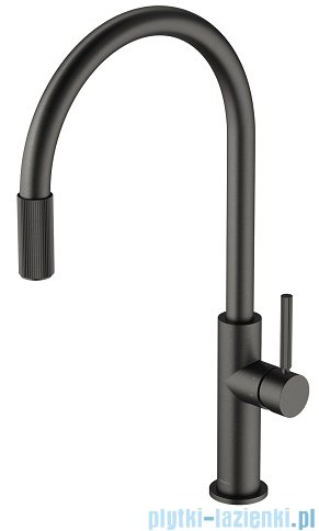 Omnires Switch bateria kuchenna do podłączenia zestawu filtrującego grafit SW9057GR 