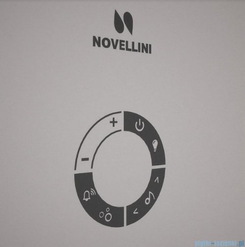 Novellini Skill 2A kabina z hydromasażem prawa błękitna 120x100 SKIA210DT5-1AN0
