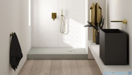 Schedpol Schedline Nonlimits brodzik 90x90cm White Stone 3ST.N1O-9090/B/ST-M1/B/ST