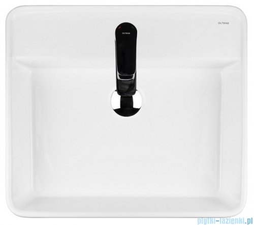 Oltens Duve umywalka 50x46 cm nablatowa z powłoką SmartClean 41811000