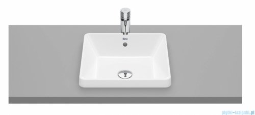 Roca GAP umywalka wpuszczana w blat SQUARE 39x37 biała A3270Y7000
