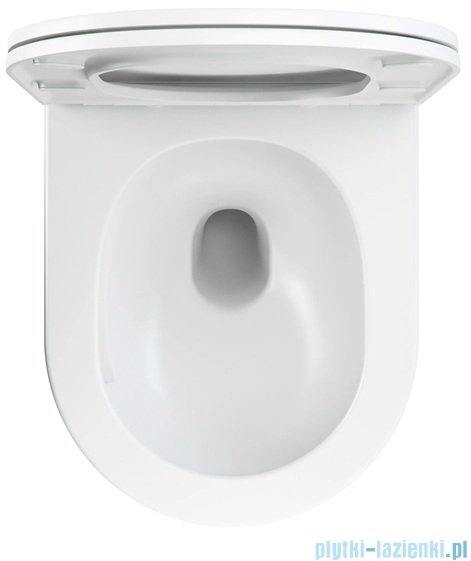Omnires Ottawa Silent Power™ miska WC wisząca + deska wolnoopadająca biały mat OTTAWASPMWBM
