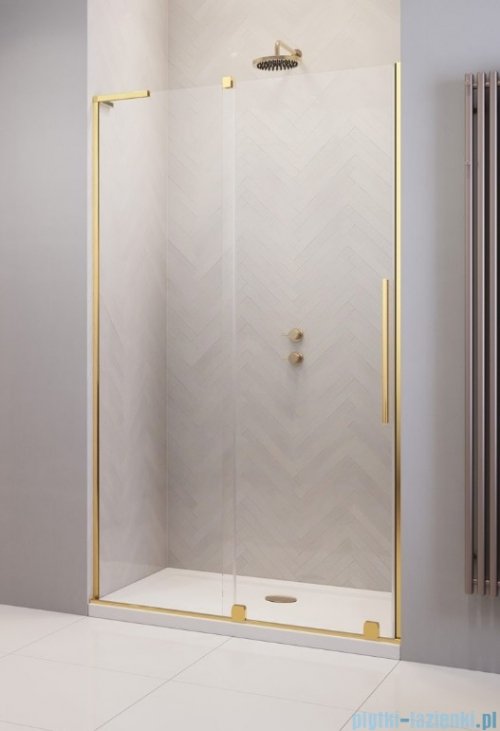 Radaway Furo SL Gold Dwj drzwi 120cm lewe złoty połysk/szkło przejrzyste 10307622-09-01L/10110580-01-01