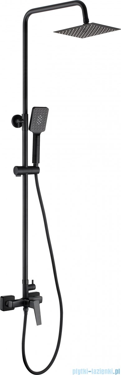 Deante Blur Deszczownica z baterią prysznicową nero NQL_N4XM