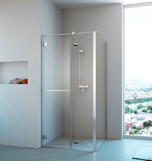 Radaway Carena Kdj Kabina prostokątna 120x90 lewa szkło brązowe + brodzik Argos D + syfon