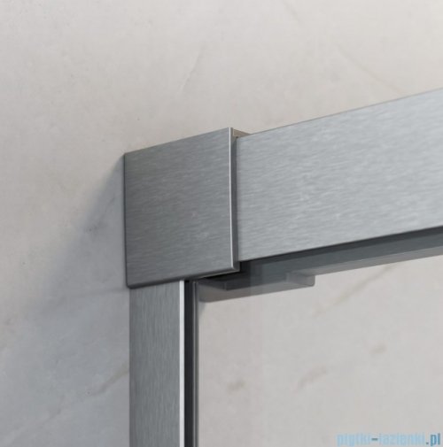 Radaway Idea DWJ Brushed Nickel drzwi wnękowe 150cm lewe szczotkowany nikiel 387019-91-01L