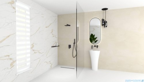 Schedpol Schedline Graphite Slight maskownica 2w1 100x3,5cm SCH054/SLX/DPSCG