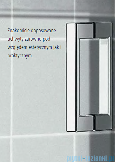 Kermi Cada XS drzwi wahadłowe 2-skrzydłowe 70 cm CKPTD07020VPK