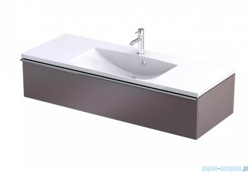 Oristo Etna Konsola podumywalkowa wisząca 120x45x25 mokka mat OR52-SD1S-120-21