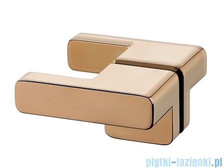 New Trendy Eventa Copper Shine kabina prysznicowa prostokątna 110x100x200 cm lewa przejrzyste miedź połysk EXK-6391