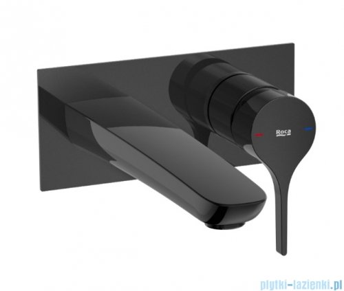 Roca INSIGNIA bateria umywalkowa podtynkowa ścienna Titanium Black EVERLUX-PVD  A5A353ACN0
