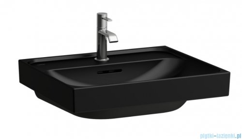 Laufen Meda umywalka ścienna 55x46cm czarny mat H8161127161041