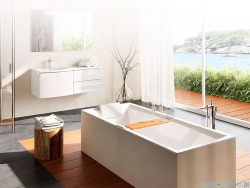 Riho Still Square wanna prostokąta 180x80cm z hydromasażem JOY prawa B099024005