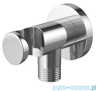 Kohlman Texen zestaw prysznicowy z deszczownicą 25 cm chrom QW210TR25