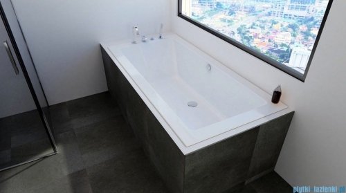 Riho Lugo wanna prostokąta 180x80cm z hydromasażem Air prawa B133003005