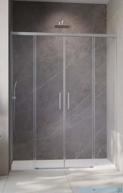 Radaway Idea DWD Brushed Nickel drzwi wnękowe 180cm szczotkowany nikiel 387128-91-01