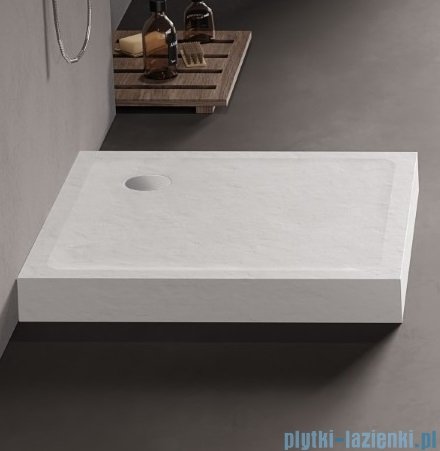 New Trendy Mild Stone Brodzik akrylowy kwadratowy 100x100x11,5 cm B-0522