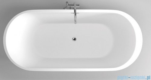 Bravat wanna wolnostojąca 170x80 biała BT201