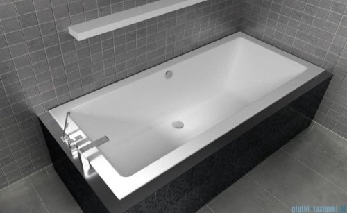 Riho Lugo 190x90cm wanna prostokątna z hydromasażem Relaks + nogi + syfon BT05-REL