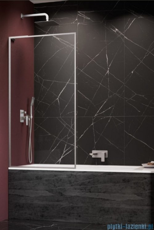 Radaway Modo F SL Brushed Nickel PNJ II parawan nawannowy 60cm lewy szczotkowany nikiel/przejrzyste 10406060-91-01L
