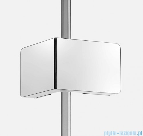 New Trendy Eventa kabina walk-in 90x110x200 cm z dodatkową ścianką przejrzyste EXK-4666/EXK-4646
