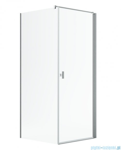 Radaway Nes Kdj I Brushed Nickel kabina 90x100cm prawa szczotkowany nikiel 10022090-91-01R/10039100-01-01