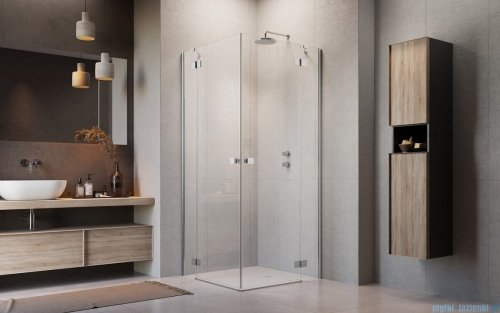 Radaway Essenza Kdd kabina 90x100cm szkło przejrzyste 1385060-01-01L/1385062-01-01R