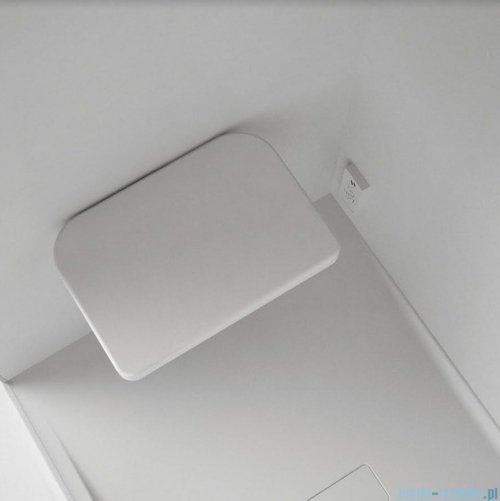 Novellini Skill 2A kabina z hydromasażem lewa jasno szara 120x90 SKIA299ST1F-1AN1