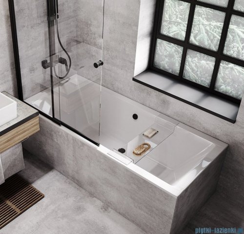 Besco Quadro Slim 190x90cm wanna prostokątną #WAQ-190-SL