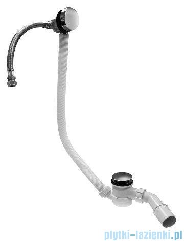 McAlpine syfon wannowy odpływowo-przelewowy z napełnieniem oraz korkiem klik-klak HCN2600CC1M-15MM