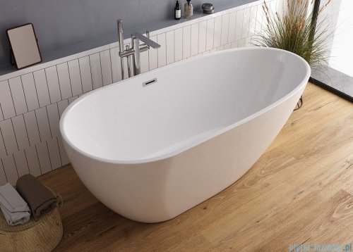 The North Bath Loki wanna wolnostojąca 130X70cm + syfon Klik-klak 6402-1301