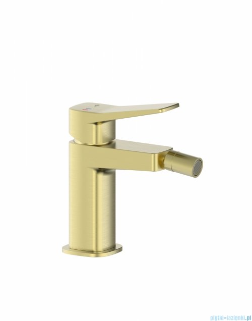 KFA MALAGA BRUSHED LIGHT GOLD bateria bidetowa złoty szczotkowany 4527-015-31